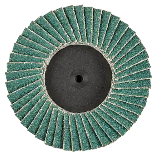 3" POLIFAN MINI FLAP DISC, FLAT ZIRCONIA, 40 GRIT