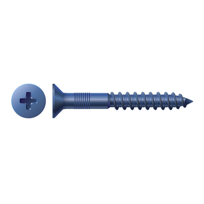 1/4" X 1-1/4" FLAT PHIL TAPCON SCREW