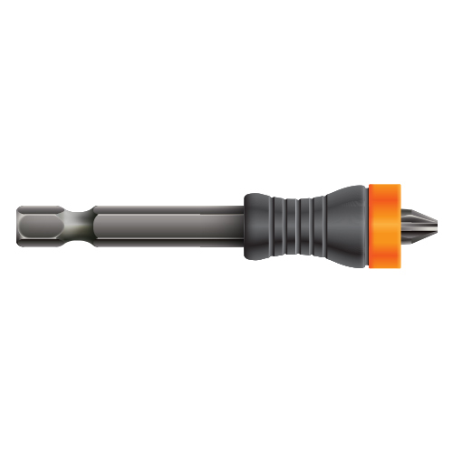 MAGNETIC BIT TIP COLLAR #4 - ORANGE<p>For use with #4  bit tips, 2-3/4 inches or longer.</P>