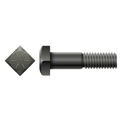 5/8"-11 X 2" SQUARE HEAD BOLT GRADE 8 PLAIN