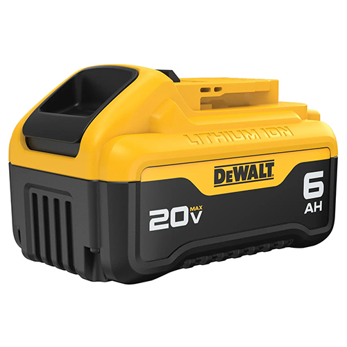 DEWALT 20V MAX 6 AH BATTERY
