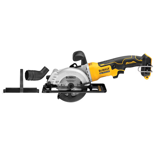 DEWALT ATOMIC 20V MAX* BRUSHLESS CORDLESS 4-1/2 IN. CIRCULAR SAW (TOOL ONLY)