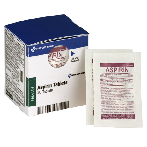 SMART COMPLIANCE REFILL ASPIRIN, 10X2/BOX