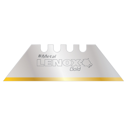 LENOX GOLD, TIN COATED BI-METAL UTILITY BLADE - 1 PK (100PC)
