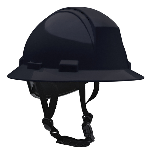 KILIMANJARO FULL BRIM VENTED CLASS C TYPE 2 W/ RATCHET<p>BLACK</p>