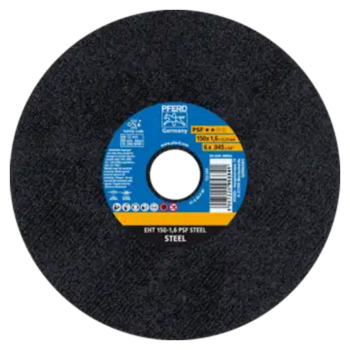 6" X .045" CUT-OFF WHEEL, 7/8 PSF STEEL T1 ALUMINUM OXIDE