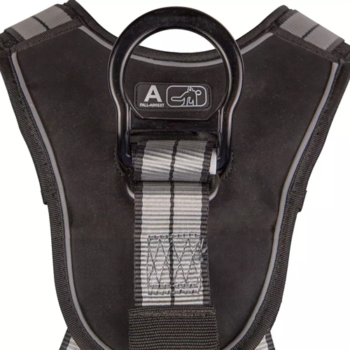 SAFEWAZE PRO+ SLATE FULL BODY HARNESS: ALU 1D, ALU QC CHEST/LEGS <p>LARGE</p>