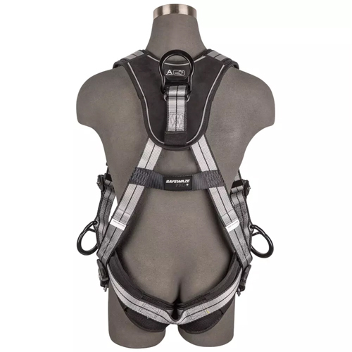 SAFEWAZE PRO+ SLATE CONSTRUCTION HARNESS: ALU 3D, ALU QC CHEST/LEGS <p>SMALL</p>