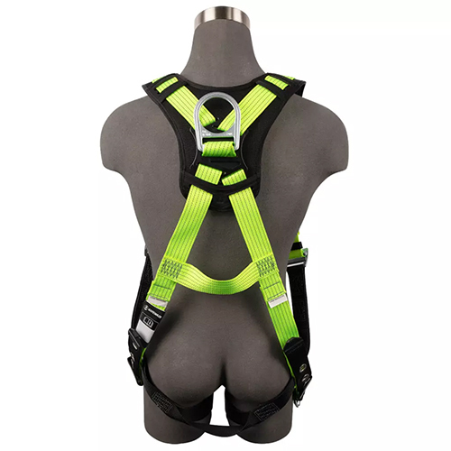 SAFEWAZE PRO REFLECTIVE FULL BODY HARNESS: 1D, MB CHEST, TB LEGS<p>S/M</p>