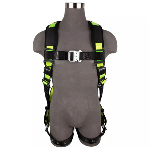 SAFEWAZE PRO FULL BODY HARNESS: 1D, QC CHEST, TB LEGS  <p>LARGE/X-LARGE</p>