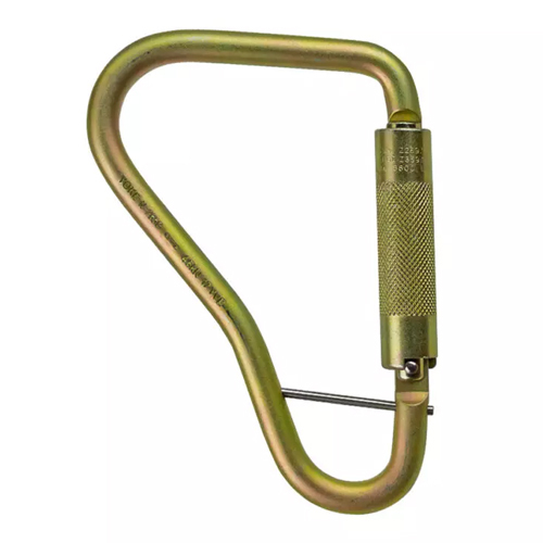 SAFEWAZE LARGE STEEL CARABINER W/CAPTIVE PIN