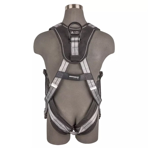 SAFEWAZE PRO+ SLATE FULL BODY HARNESS: ALU 1D, ALU QC CHEST/LEGS <p>X-SMALL</p>