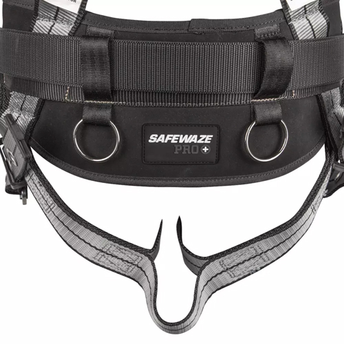 SAFEWAZE PRO+ SLATE CONSTRUCTION HARNESS: ALU 3D, ALU QC CHEST, ALU FD, TB LEGS<p>LARGE</p>