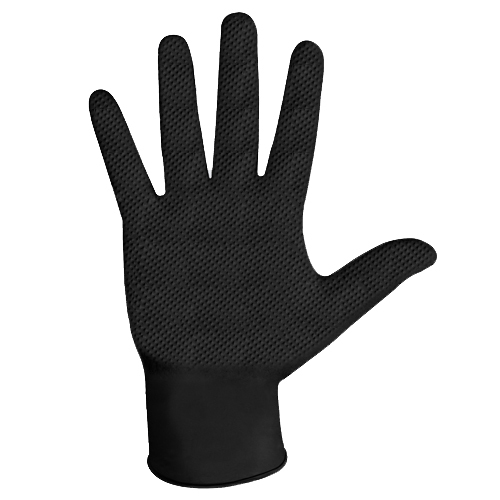 MEDIUM NITRILE DISPOSABLE GLOVE 8MIL POWDER FREE (100 GLOVES PER BOX)