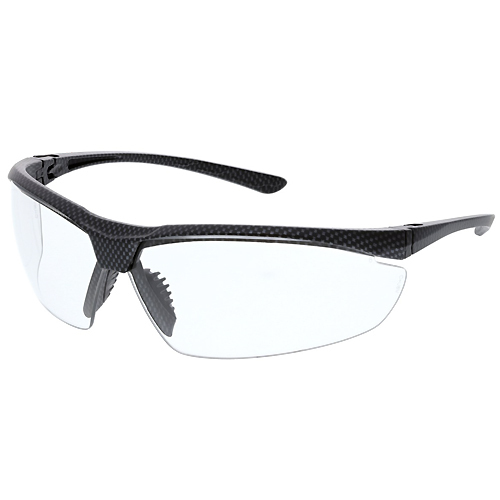 MCR VL2 PHOTOCHROMIC SAFETY GLASSES TRANSITIONAL  MAX6® ANTI-FOG COATING MATTE CARBON FIBER FRAM