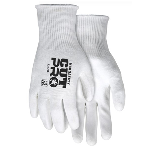 MCR CUT PRO, 15 GAUGE HYPERMAX™ SHELL, POLYURETHANE COATED PALM & FINGERTIP<p>CUT LEVEL A4</p>MEDIUM