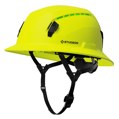 STUDSON SHK-1 VENTED SHK-1 VENTED FULL BRIM HI-VIS YELLOW (ONE SIZE)