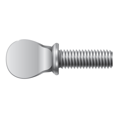 5/16-18 X 1" THUMB SCREW WITH SHOULDER - ZINC