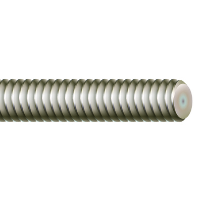 1-1/2"-6 X 14-1/4 THREADED STUD 316 STAINLESS