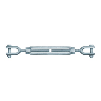 3/4 X 6 TURNBUCKLE JAW & JAW HDG W/ JAM NUTS