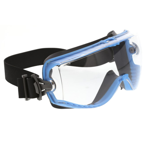 MCR HYDROBLAST HB3 GOGGLE CLEAR MAX6 ANTI-FOG LENS INDIRECT VENTED RUBBER STRAP