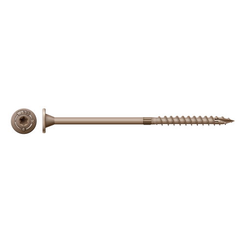 7/32" X 6" SDWS SIMPSON TIMBER SCREW - T-40 6 LOBE