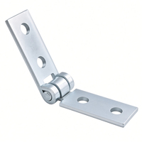 4-HOLE ADJUSTABLE HINGE 4" X 4" 1/2" HOLE