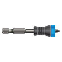 MAGNETIC BIT TIP COLLAR #2 - BLUE <p>For use with #2  bit tips, 2-3/4 inches or longer.</P>