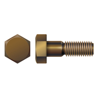 3/8"-16 X 1-1/4" HEX HEAD BOLT - SILI BRONZE