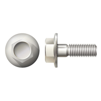 1/4"-20 X 3/4" HEX HEAD SERRATED FLANGE BOLT - 18-8 STAINLESS