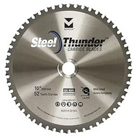 10" X 1, 5/8 ARBOR HOLE (52 TCG) STEEL THUNDER CIRCULAR SAW BLADE- MILD STEEL