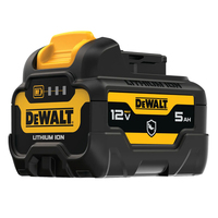 DEWALT 12V MAX* 5.0 AH OIL-RESISTANT BATTERY