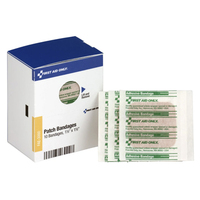 SMART COMPLIANCE REFILL 1.5"X1.5" PLASTIC BANDAGES, 10/BOX