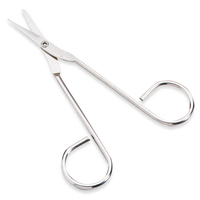 SMART COMPLIANCE REFILL SCISSORS, WIRE HANDLE, NICKEL PLATED, 4.5"