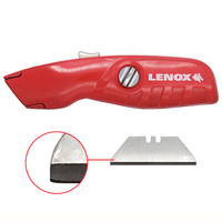 LENOX SELF-RETRACTING BLADE SAFETY UTILITY KNIFE