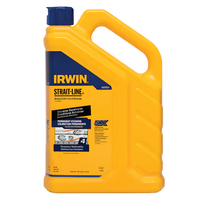 IRWIN STRAIT-LINE PERMANENT STAINING MARKING CHALK, INDIGO BLUE, 4POUND