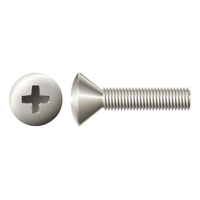 M6-1 X 18 OVAL PHIL MACHINE SCREW  A2 STAINLESS