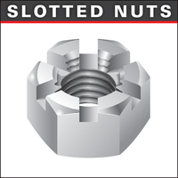 SLOTTED NUT