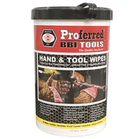 PROFERRED HAND & TOOL WIPES CANISTER (82 WIPES PER CAN)