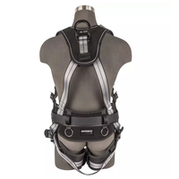 SAFEWAZE PRO+ SLATE FULL BODY HARNESS: ALU 1D, ALU QC CHEST TB LEGS<p>LARGE</p>