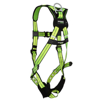 SAFEWAZE PRO+ FULL BODY HARNESS: 1D, QC CHEST, TB LEGS<P>SMALL/MEDIUM</P>