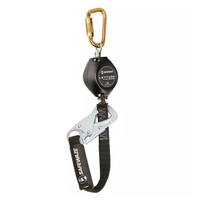 SAFEWAZE LATITUDE HD 7' SINGLE WEB SRL: CARABINER, SNAP HOOK