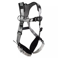SAFEWAZE PRO+ SLATE FULL BODY HARNESS: ALU 1D, ALU QC CHEST/LEGS<p>XX-LARGE</p>