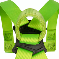 ARC FLASH FULL BODY HARNESS: DE 1D, SOFT STERNAL LOOP, DE MB TORSO, DE QC LEGS <p>LARGE/X-LARGE</p>