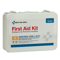 25 PERSON BULK ANSI A FIRST AID KIT, METAL CASE, TYPE III