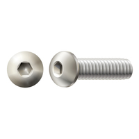 #6-32 X 1-1/4" BUTTON SOC CAP SCREW 18-8 STAINLESS