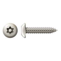 #14 X 2" BUTTON PIN TORX TAPPING SCREW 18-8 STAINLESS