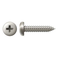 #12 X 2-1/2 PAN HEAD PHILLIPS DRIVE TAPPING SCREW - 316 STAINLESS