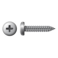 #12 X 3/8 PAN HEAD PHILLIPS DRIVE TAPPING SCREW ZINC