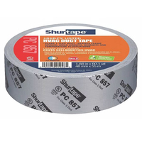 SHURTAPE BLACK PC 857 UL 181B-FX LISTED/PRINTED CLOTH DUCT TAPE 2" X 180 FT